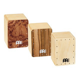 Shakers Meinl Sh50set Set De 3 Mini Cajon Peruano