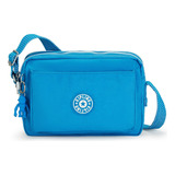 Bolsa Crossbody Kipling Ki707649q Diseño Liso  Eager Blue