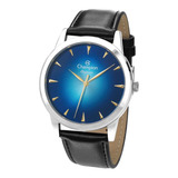 Relógio Champion Feminino Couro Azul Cn20828f