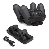 Dual Charging Usb Dockststion Para Controle Ps4 Silm E Pro