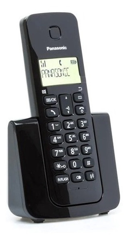 Telefono Inalambrico Panasonic Kx-tgb110meb Dect 6.0 Negro