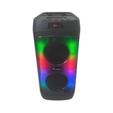 Caixa De Som Bluetooth Boombox Grande Potente Karaoke Usb Fm