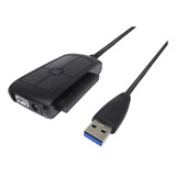 Conversor Usb 3.0 Para Discos Ide Sata 3.5 Y 2.5 Nisuta Color Negro