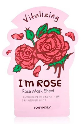 Mascarilla Facial Rosas Hidratación Y Vitalidad Tonymoly