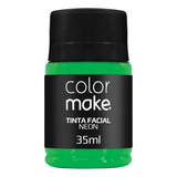 Tinta Líquida Facial Verde Neon 35ml - Colormake