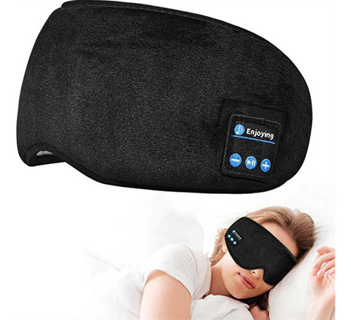 Antifaz Con Audífonos Dormir Auriculares Bluetooth Relajars