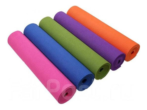 Tapete De Yoga Academia Alongamento  Pvc  Ecológico 0,6 Cm 