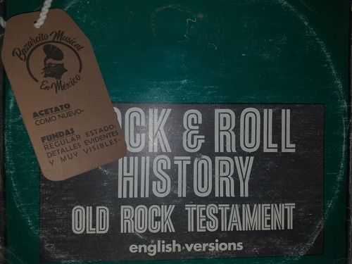 Rock And Roll History Lp Triple Vinilo Old Rock Testament