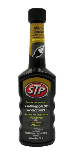 Aditivo Limpiador De Inyectores Super Concentrado Stp 155ml