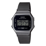 Reloj Unisex Casio A168wemb-1b Negro Digital