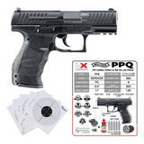 Marcadora Co2 Walther Ppq 4.5mm 8rds Pellets Y Bbs Xchws P