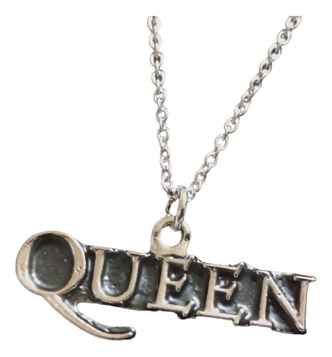 Collar-dije-rock-acero Quirurgico-queen