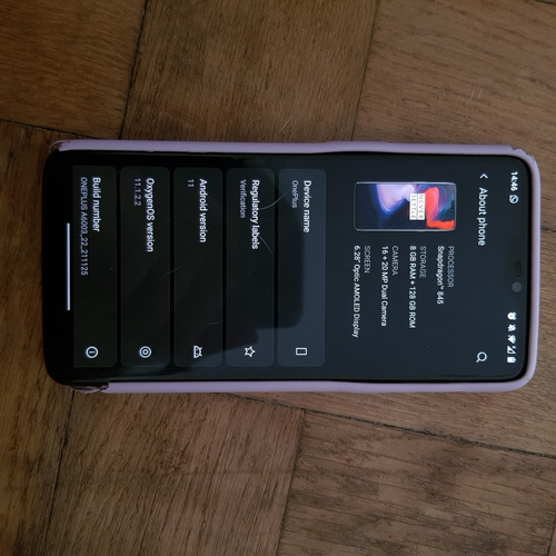 Celular Oneplus 6 128gb