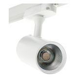 Spot Para Trilho Eletrificado Branco Led 7w 6000k Luz Frio