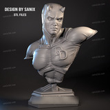 Archivo Stl Impresión 3d - Daredevil Bust - Sanix