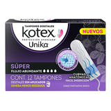 Kotex Tampones Digitales Unika Súper, Caja Con 12 Tampones