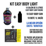 Recubrimiento Easy Body Light Galon 5 L + Pistola + Bote 1 L