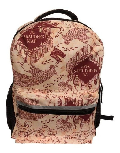 Mochila Escolar Harry Potter Marauders' Map Original Import