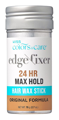 Kiss Colors & Care Barra De Cera Para El Cabello, 2.7 Onzas.