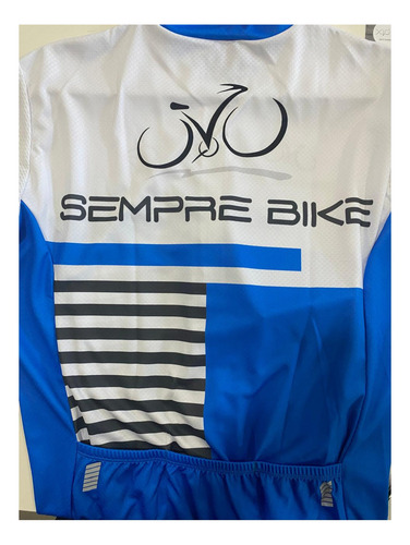 Camisa Mauro Ribeiro/agile - Sempre Bike Azul