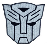 Parche Bordado Transformers Logo 9,7cm