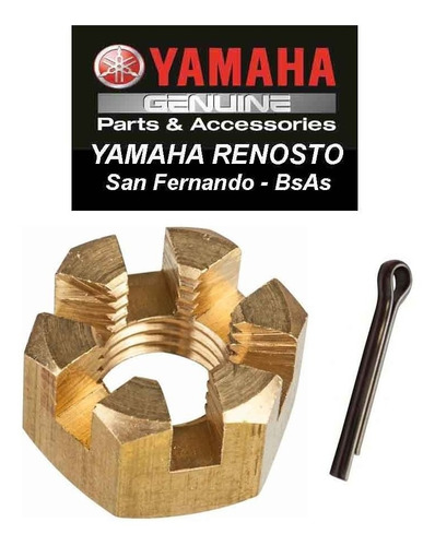 Kit De Tuerca Y Chaveta Originales Para Motores Yamaha 15hp