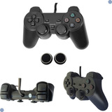 Controle Ps2 Joystick Com Fio Analógico Plug And Play Game