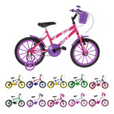Bicicleta Ultra Bikes Infantil Apoio Rodinhas Aro 16 Criança