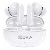 Audífonos In-ear Inalámbricos 1hora Aut205 Blanco Auriculares Inalambricos Bluetooth 5.3 Con Microfono