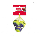 Juguete Perro Kong Crunch Air Balls Pelota S Crujido X 3u 