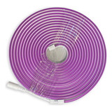 Rolo Neon Flex 12 Volts 12v 5 Metros Flexivel Roxo