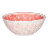 Bowl Conico X 4 Ceramica Decorado Cereales Fruta 600ml