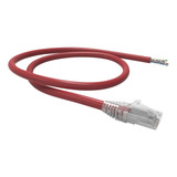 Patch Cord F/utp Gigalan Cat.6a Cm 5.0m Vermelho (blindado)