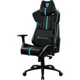 Cadeira Gamer Presidente Com Rodinhas Até 150kg Azul E Preto