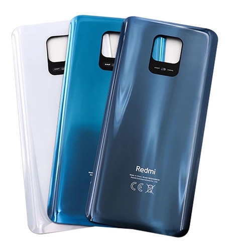 Tapa Trasera Xiaomi Note 9s / 9 Pro Original Vidrio Colores