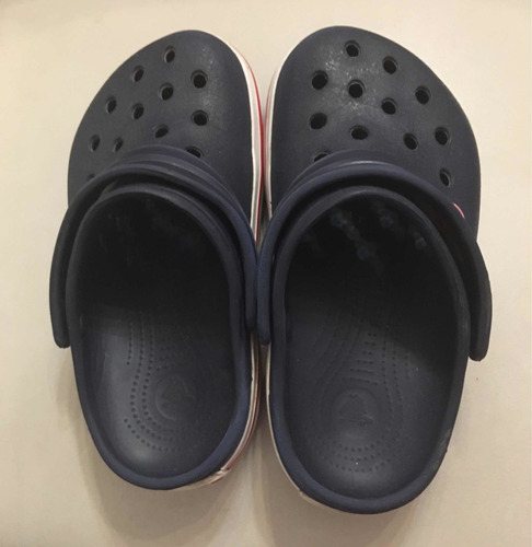 Crocs Sandalias Azules Niños Originales