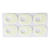 Almohadillas Para Callos De Fieltro Grueso De 6 Oval W