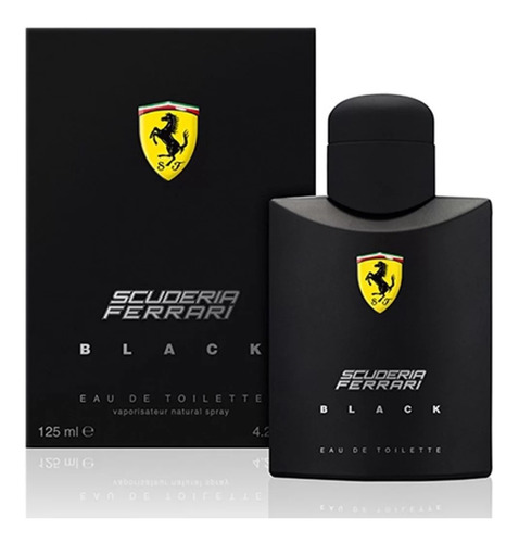 Perfume Scuderia Ferrari Black 125ml Original