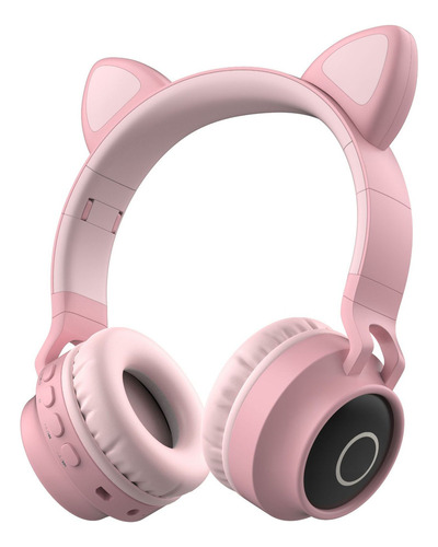 Lindos Auriculares Bluetooth Con Diseño De Orejas De Gato ,