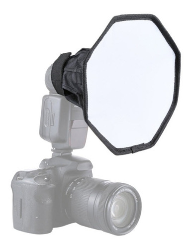 Difusor Para Flash Softbox Octogono 20 Cm Canon Nikon So