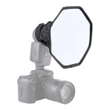 Difusor Para Flash Softbox Octogono 20 Cm Canon Nikon So