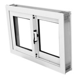 Ventana Corrediza Herrero 80x50 Color Blanco