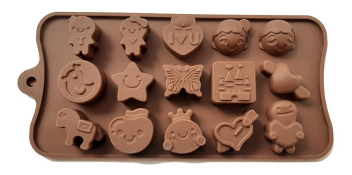 Molde Silicona Motivos Varios : Chocolates, Gomas, Hielos