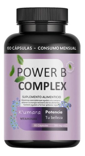 Complejo B Ocho Vitaminas Power B Complex