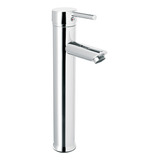 Llave Para Lavabo Monomando Alto, 30cm Cromo 47793