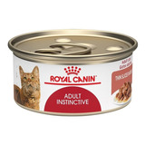 Royal Canin Alimento Gato Lata Adult Instinctive 145 Gr *