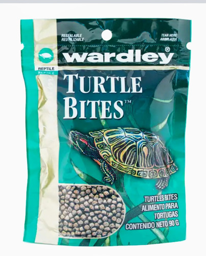 Alimento Para Tortugas 90grs. Wardley, Reptiles, Comida, Pet
