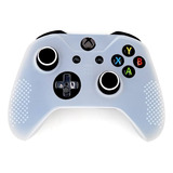 Capa Controle Xbox One/xbox One S Branco + 1 Par Grip