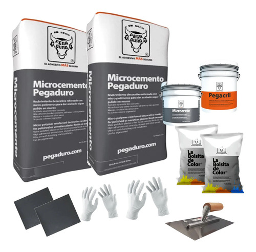 Kit Microcemento Para 24m2 - Colores | Envío gratis