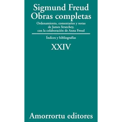 Obras Completas 24 Indices Y Bibliografias - Freud Sigmund | Envío gratis